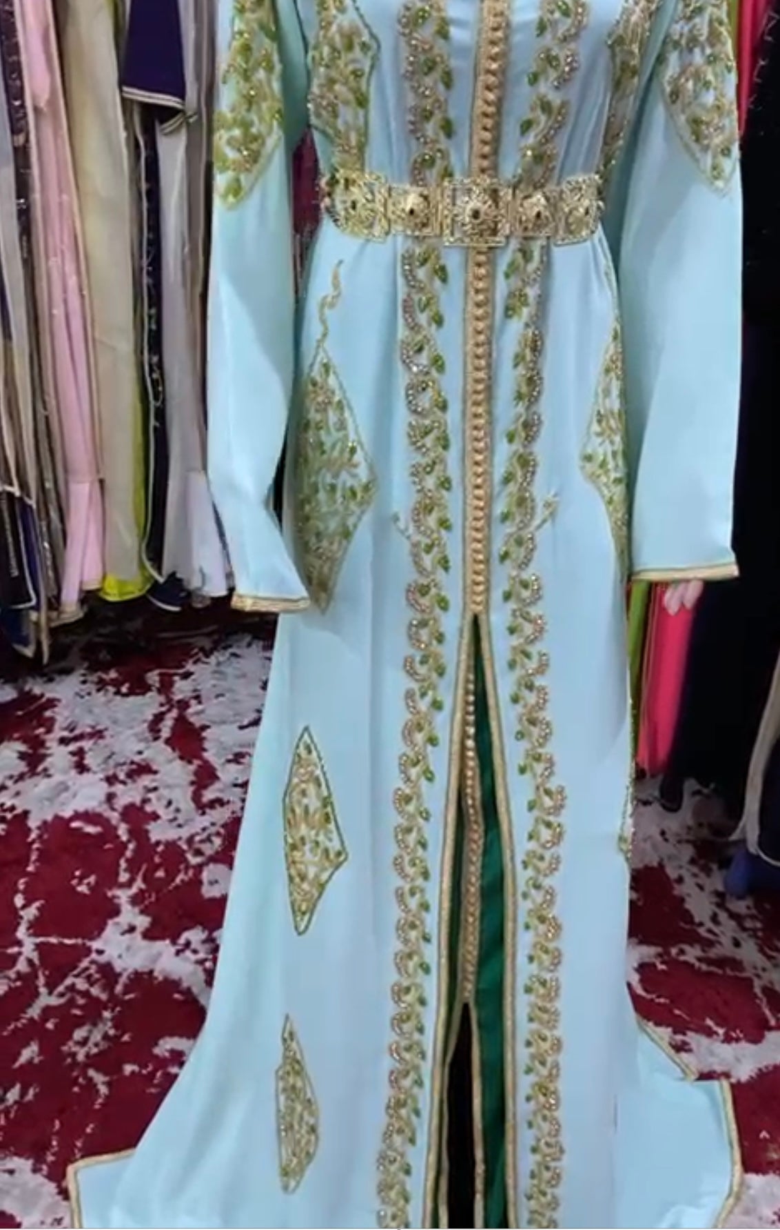 2 pc Moroccan Caftan dress Traditional Moroccan dress Takchita