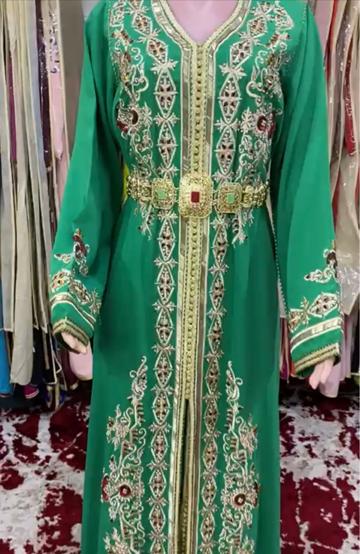 2 pc Moroccan Caftan dress Please contact me about the size Takchita