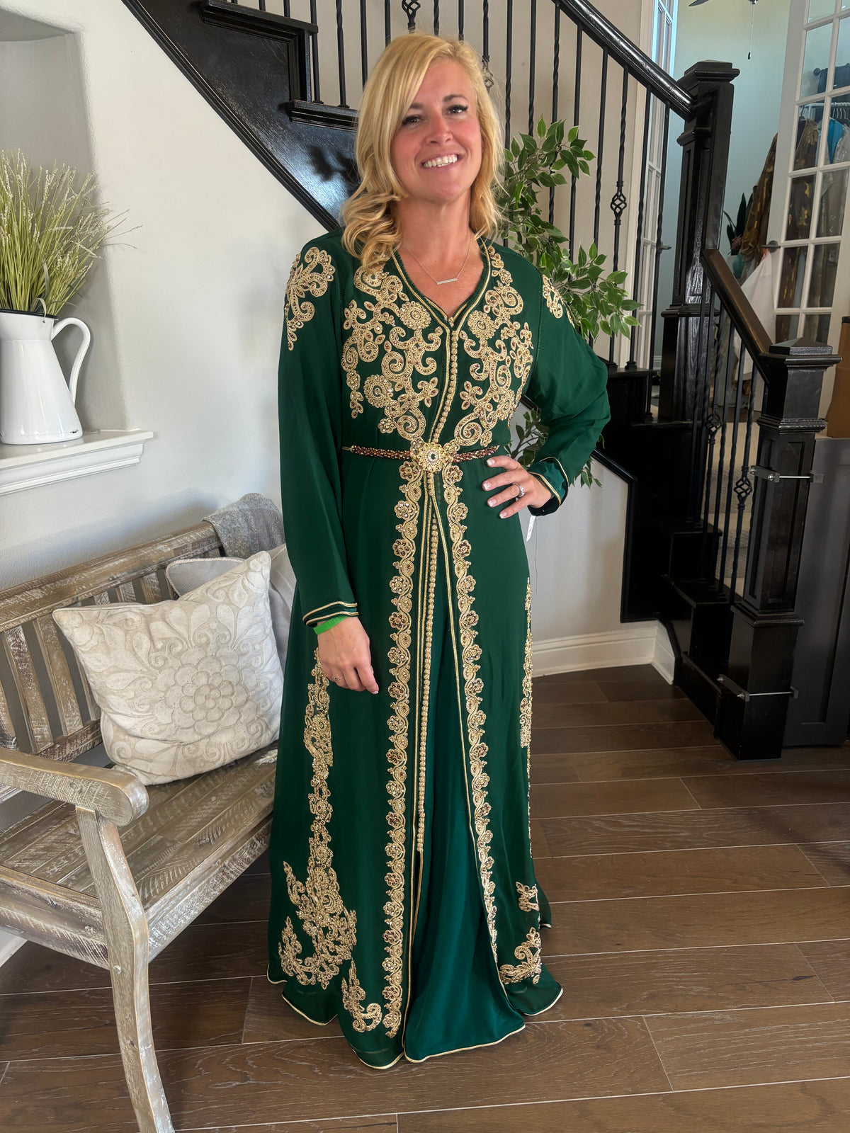 Majestic Emerald Gold Takchita