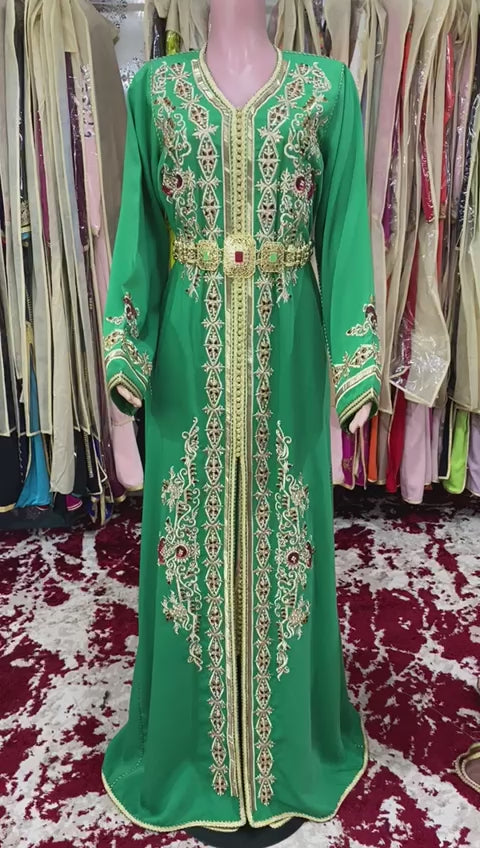 2 pc Moroccan Caftan dress Please contact me about the size Takchita