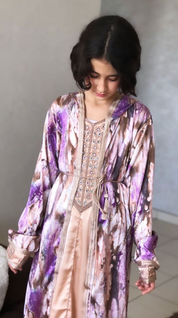 2PC GIRLS CAFTANS/JELLABAs