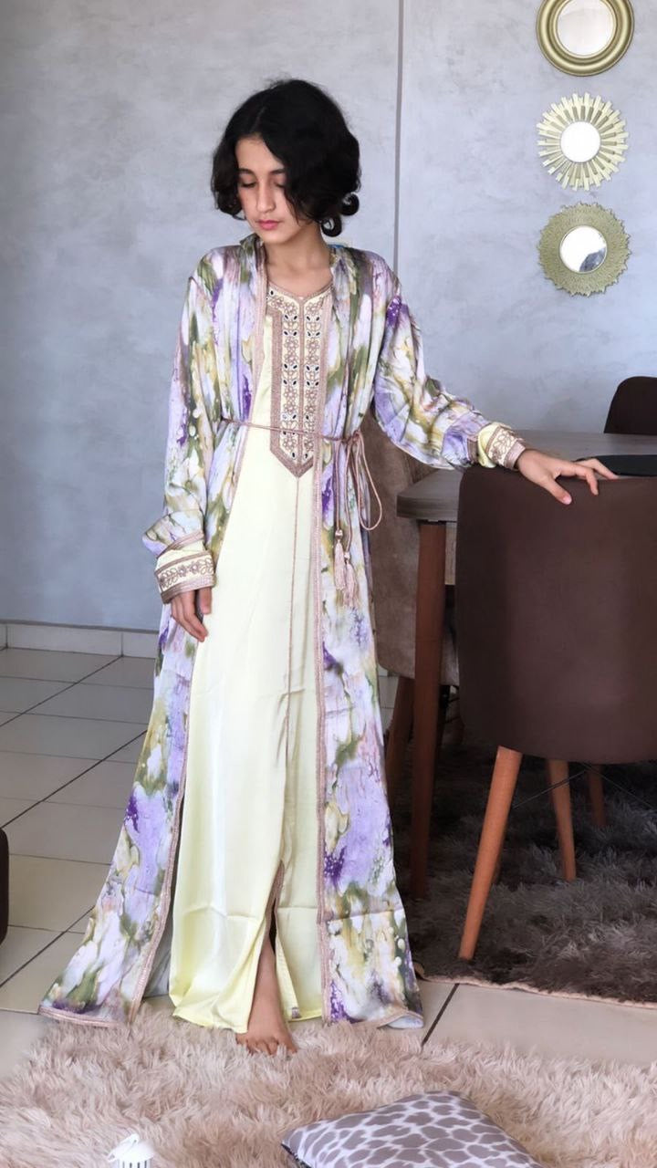 2PC GIRLS CAFTANS/JELLABAs