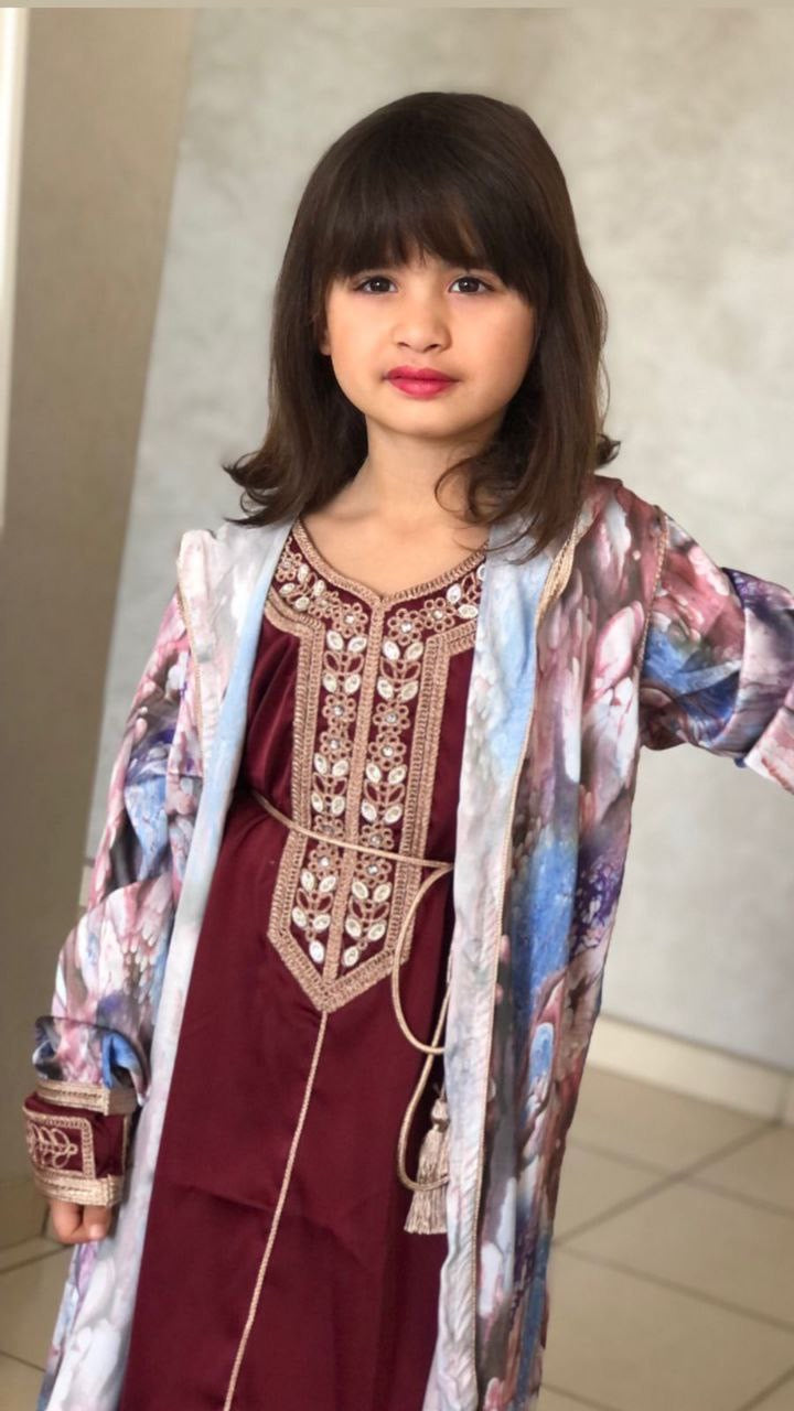 2PC GIRLS CAFTANS/JELLABAs
