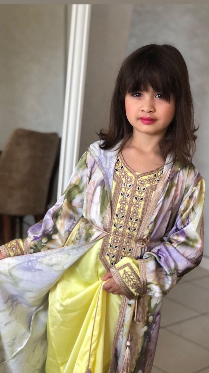 2PC GIRLS CAFTANS/JELLABAs