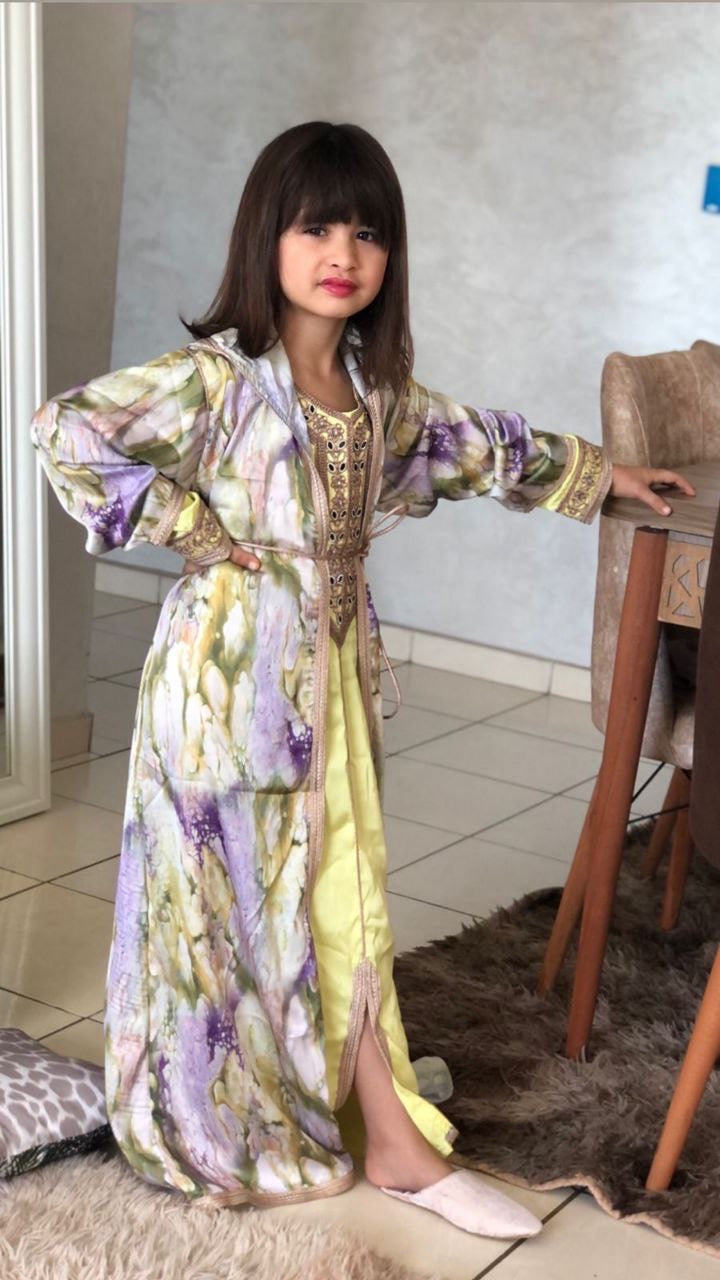 2PC GIRLS CAFTANS/JELLABAs