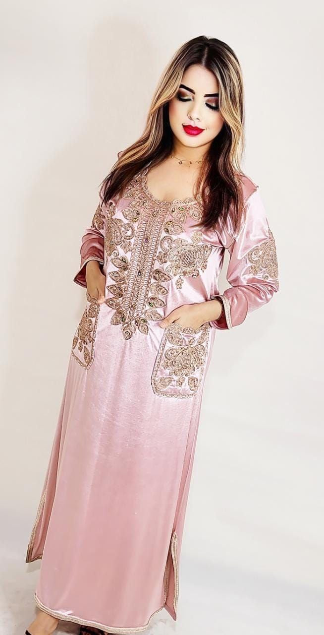 CLEARANCE EVERYDAY CAFTAN EMBROIDERY WITH POCKET قفطان الدار