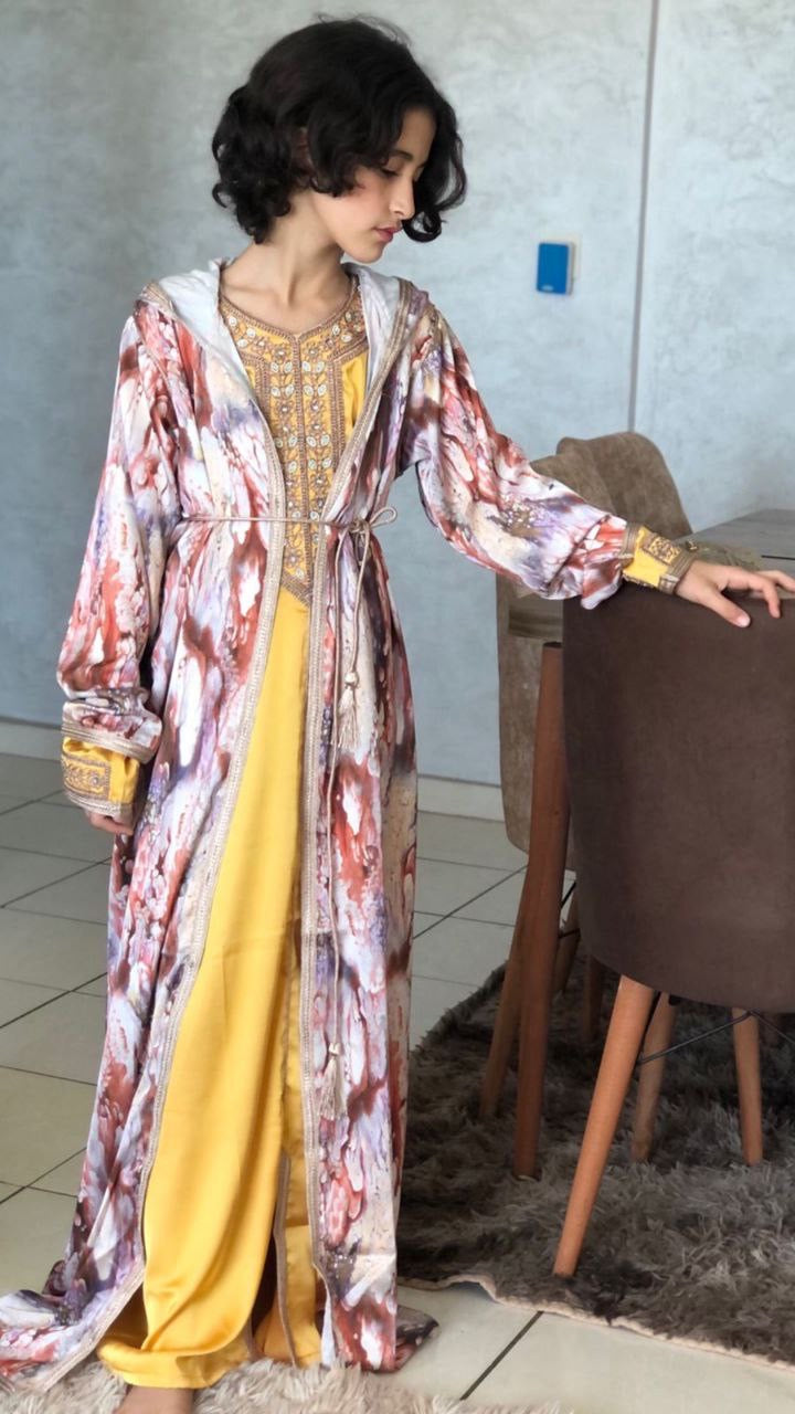 2PC GIRLS CAFTANS/JELLABAs