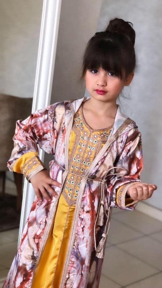 2PC GIRLS CAFTANS/JELLABAs