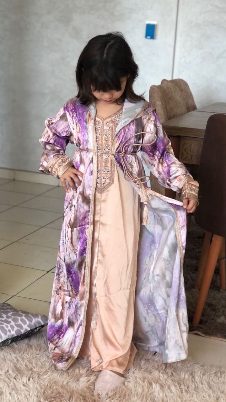 2PC GIRLS CAFTANS/JELLABAs
